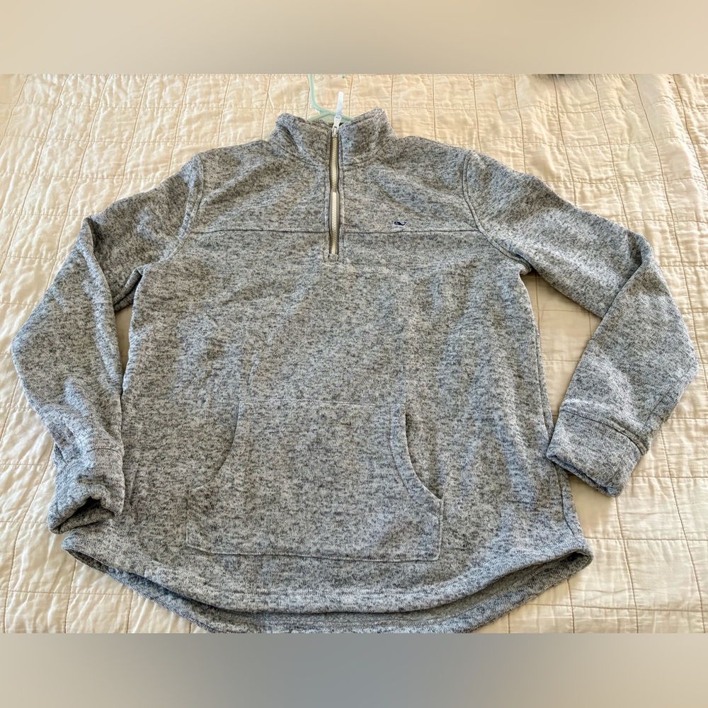 Vineyard Vines Heathered Gray Pullover - image 1